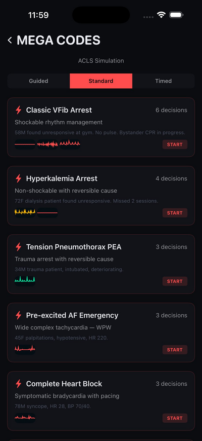 CardioLens — MEGA CODES